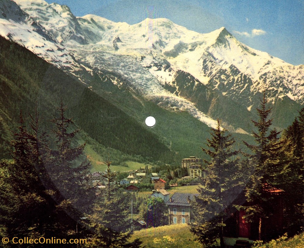 Disque carte postale Chamonix cartes postales autres disque carte postale chamonix
