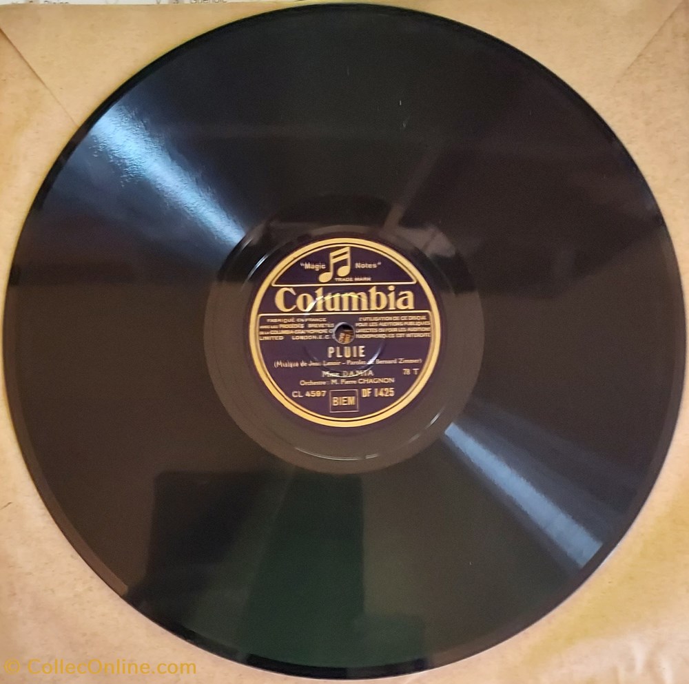 musique instruments disques vinyles tours disque columbia df1425