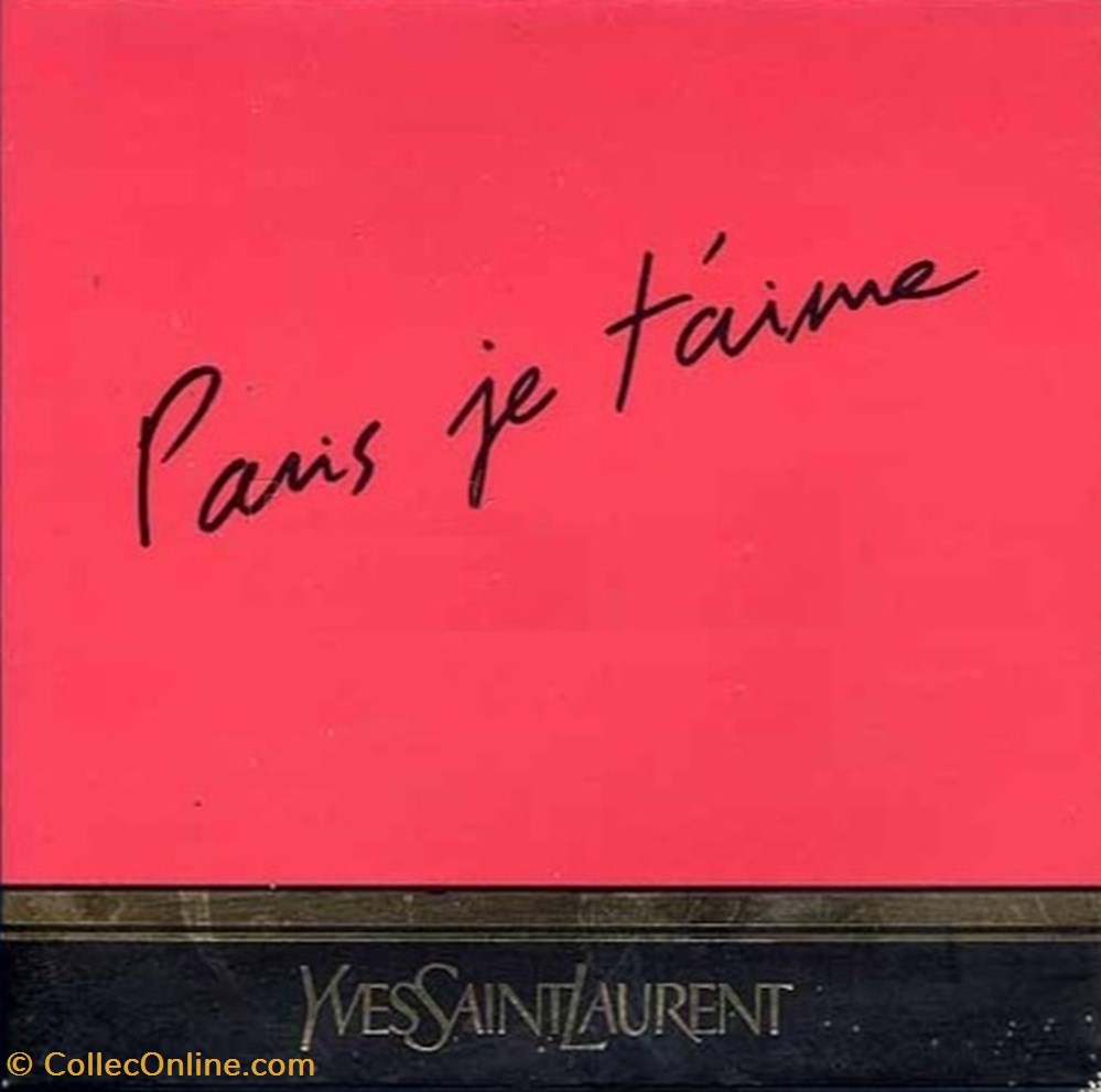 Parfum Yves Saint-Laurent objets publicitaires parfum yves saint laurent