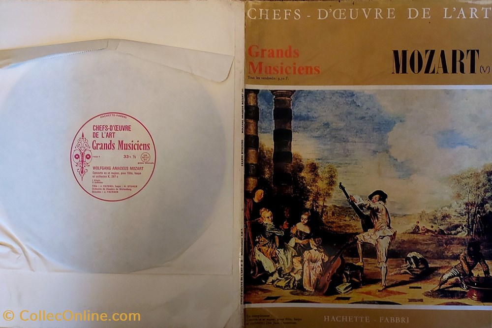 documents anciens chefs oeuvre de art mozart v