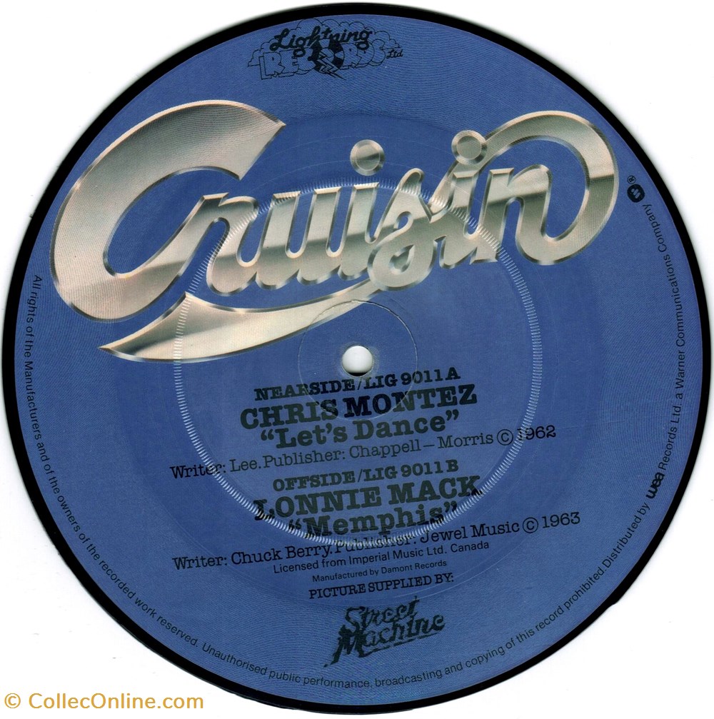 Street Machine Cruisin LIG 9011 musique instruments disques vinyles disque tours street machine cruisin lig 9011