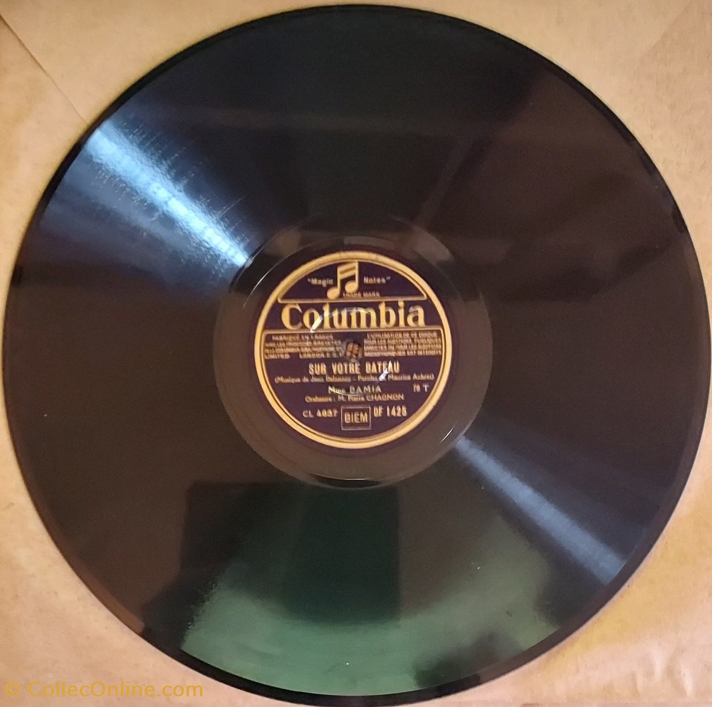 musique instruments disques vinyles tours disque columbia df1425