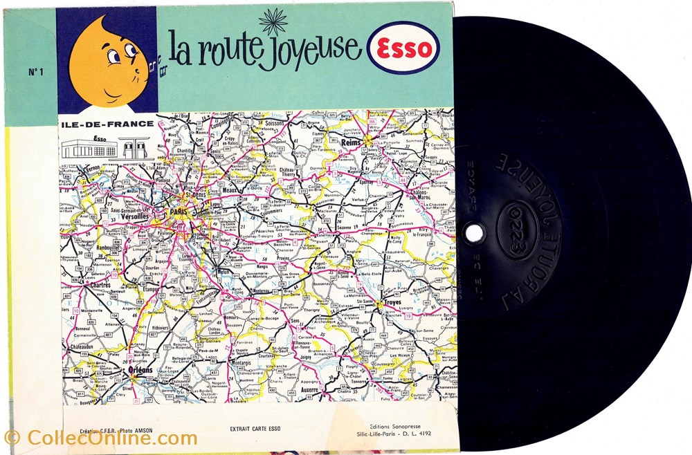 ESSO La route joyeuse 1 objets publicitaires esso la route joyeuse 1