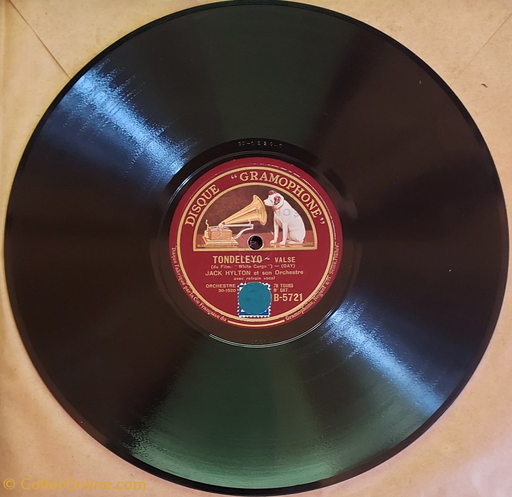 musique instruments disques vinyles tours disque gramophone b5721 mention echantillon non vendable