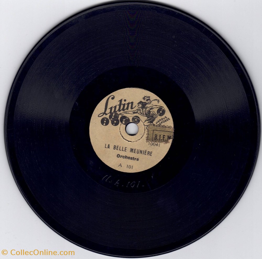 Disque Lutin 10041 15cm 78tr/mn electro vintage disque lutin 10041 15cm 78tr mn