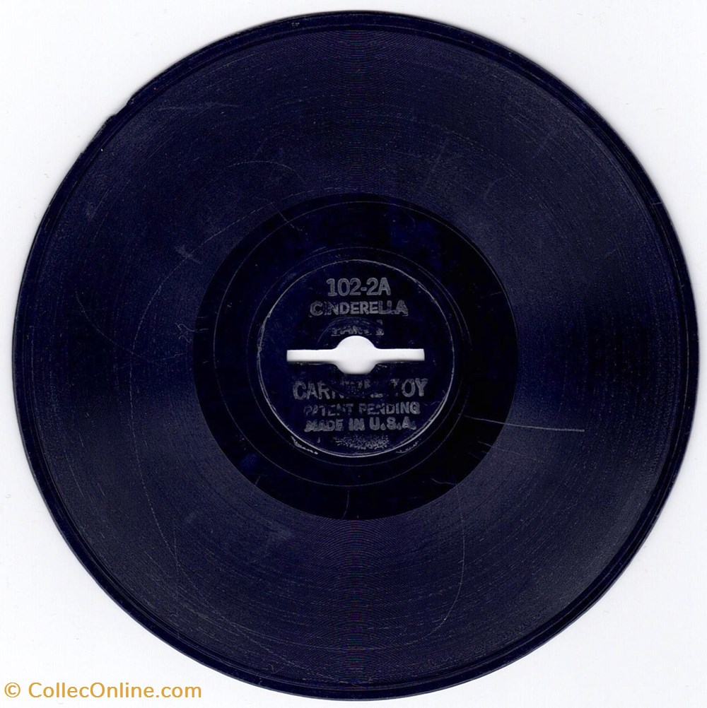 Disque 5" pour lecteur Carnival Toy 102-2 electro vintage electrophones disque 5 pour lecteur carnival toy 102 2