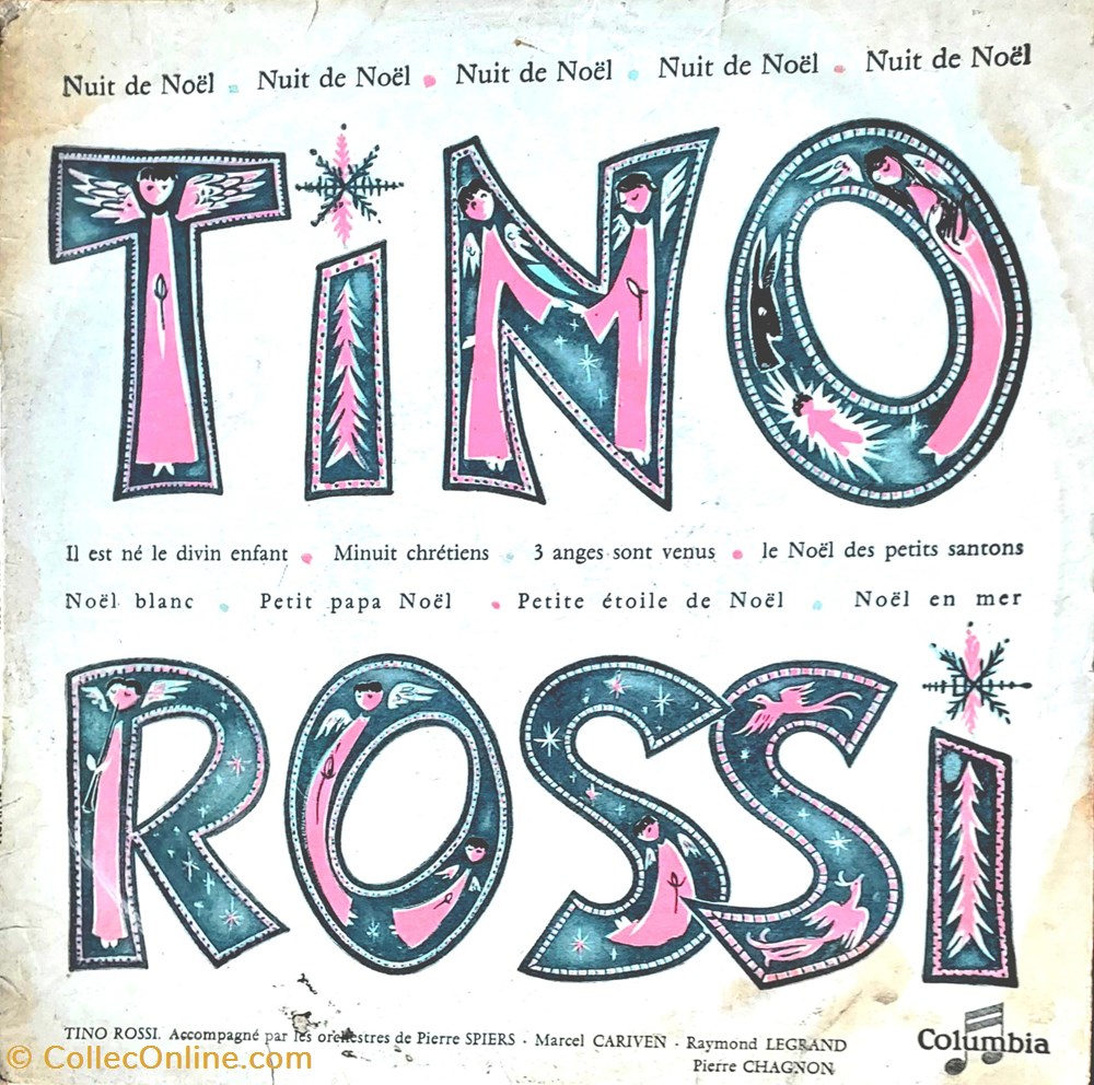 Tino Rossi Nuit de Noel electro vintage tino rossi nuit de noel