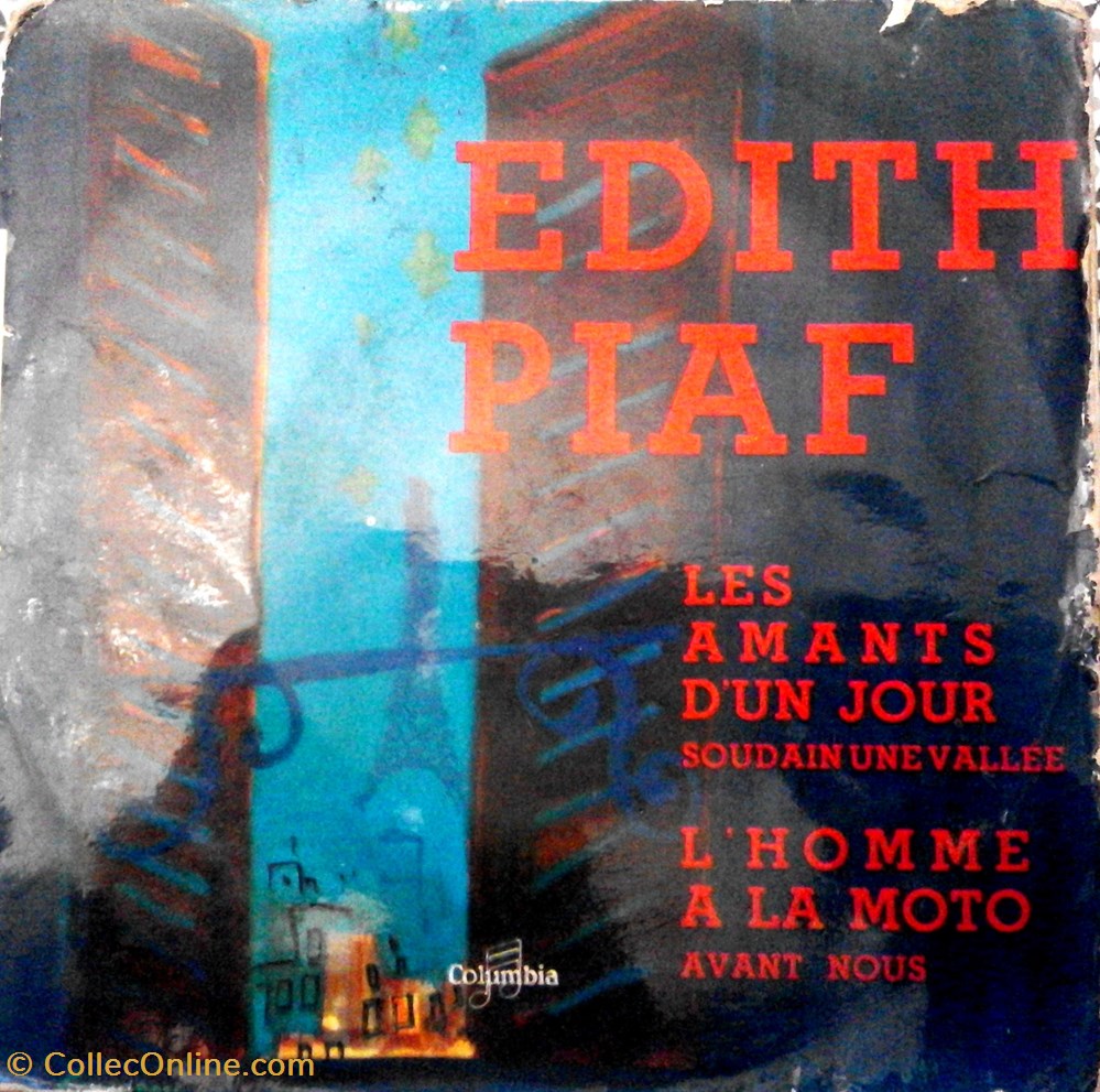 electro vintage piaf les amants un jour 1960