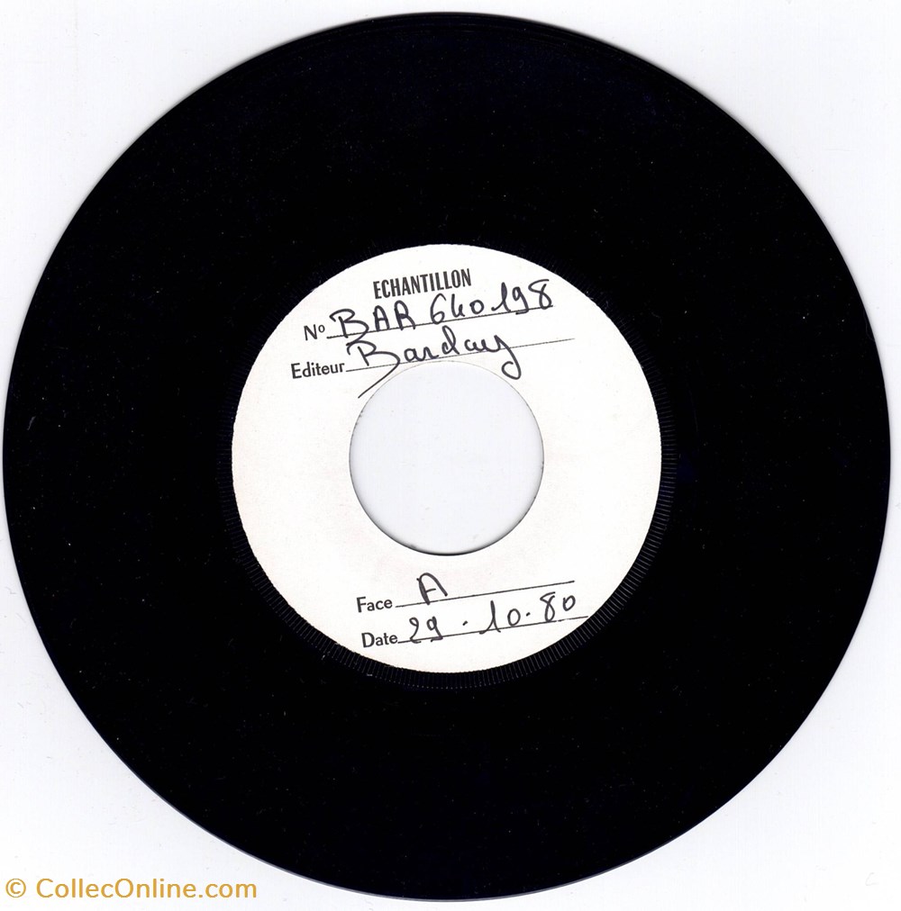 electro vintage platine vinyle test print jona lewie