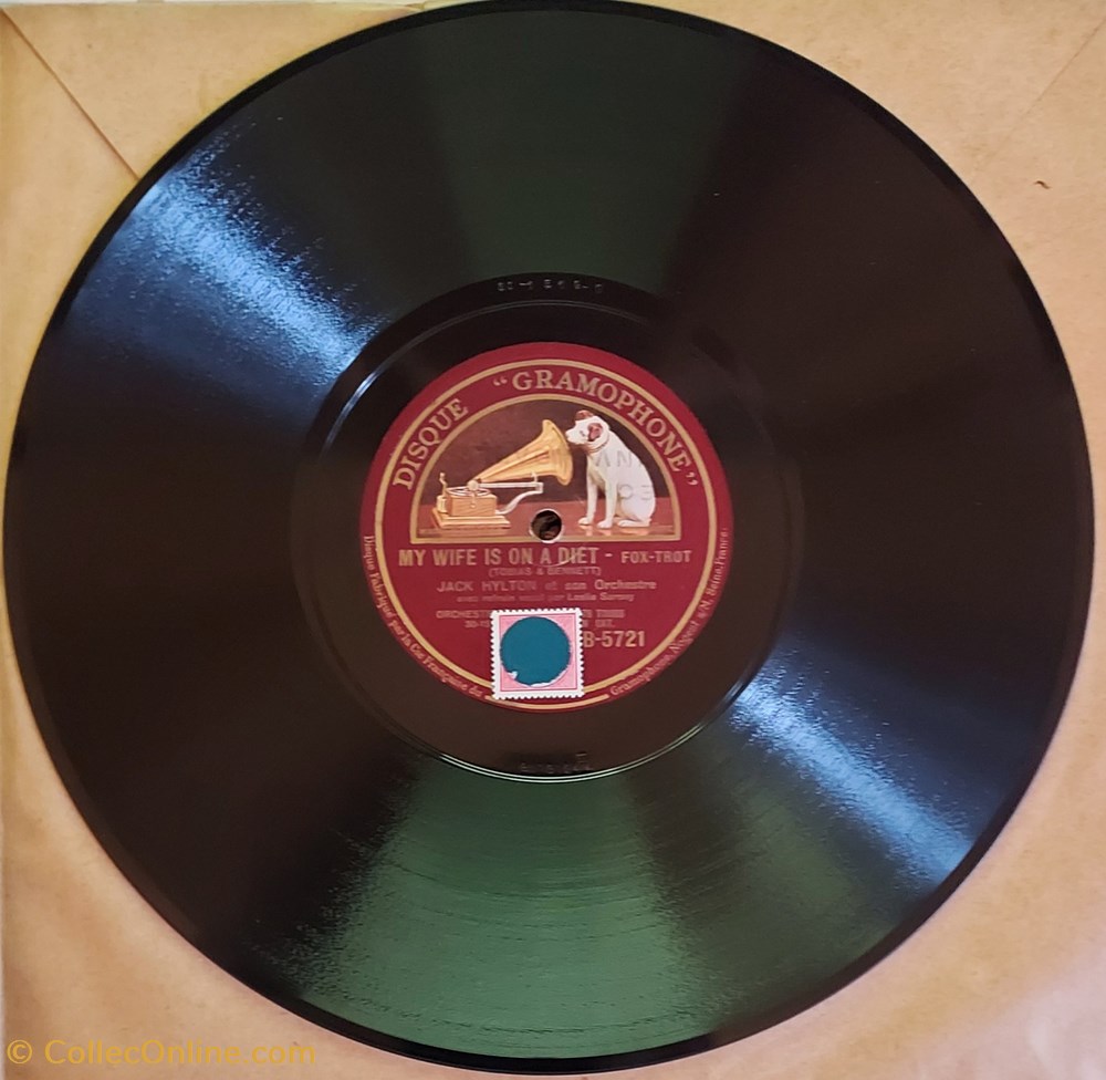 musique instruments disques vinyles tours disque gramophone b5721 mention echantillon non vendable