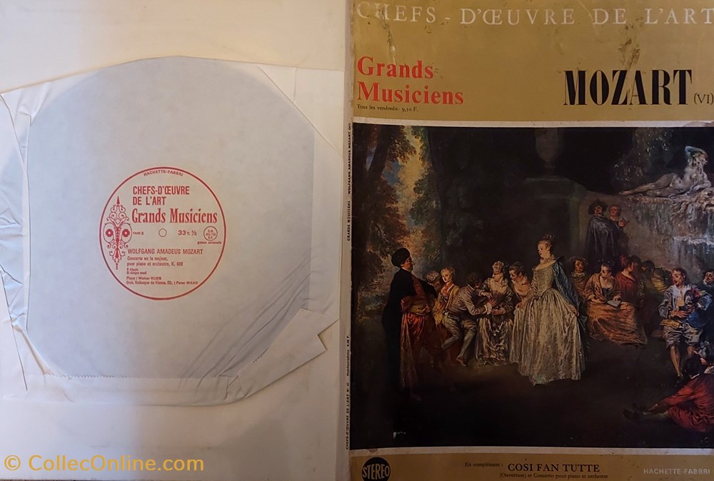 documents anciens chefs oeuvre de art mozart vi