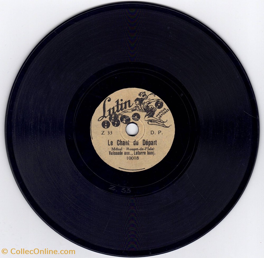 Disque Lutin 10018 15cm 78tr/mn electro vintage disque lutin 10018 15cm 78tr mn