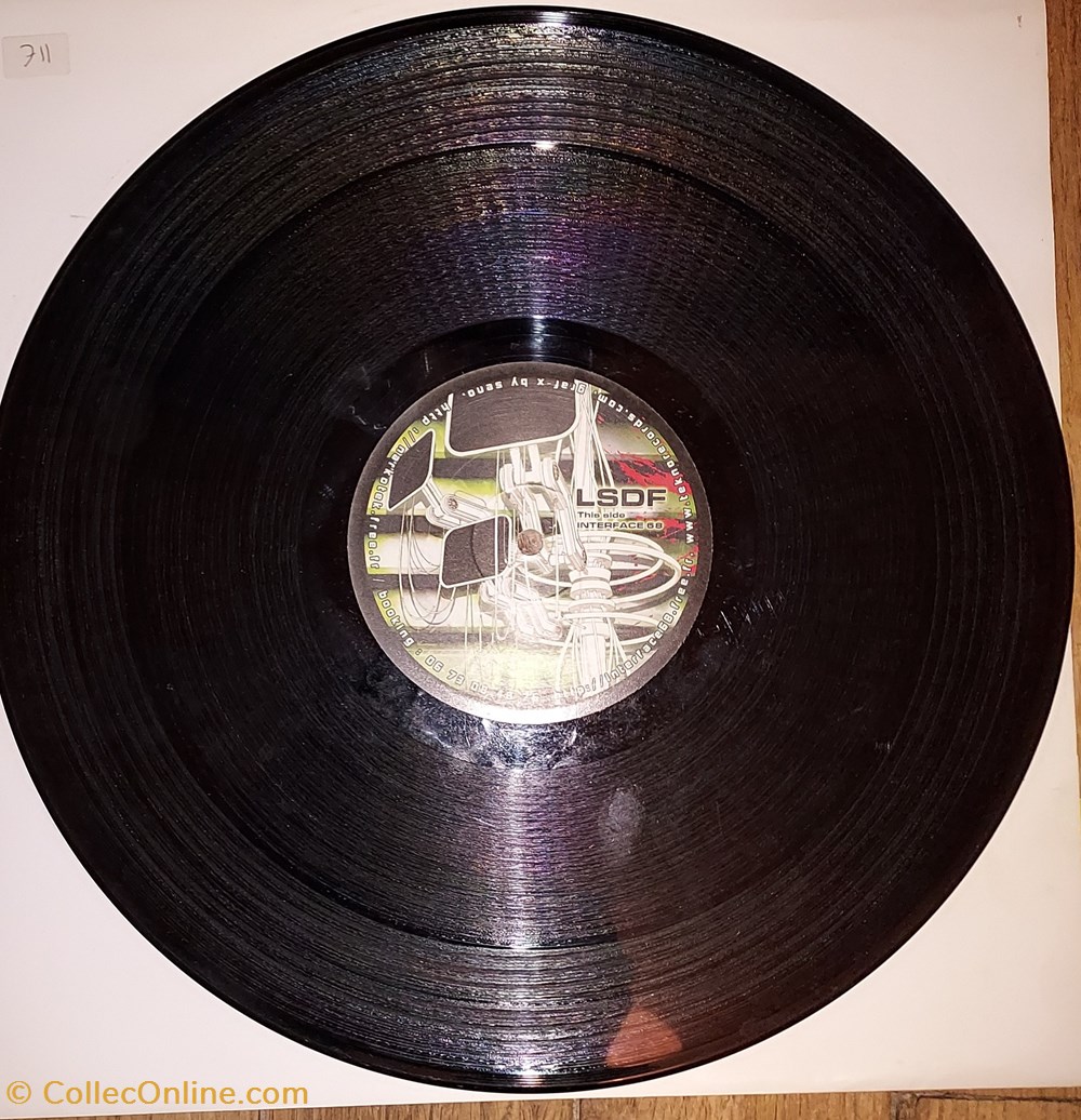 Narkotek LSDF version DJ electro vintage platine vinyle narkotek lsdf version dj
