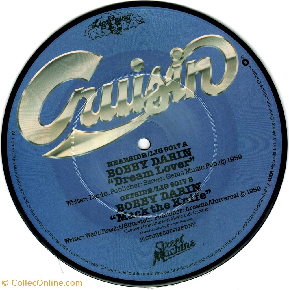 Street Machine Cruisin LIG 9017 musique instruments disques vinyles disque tours street machine cruisin lig 9017