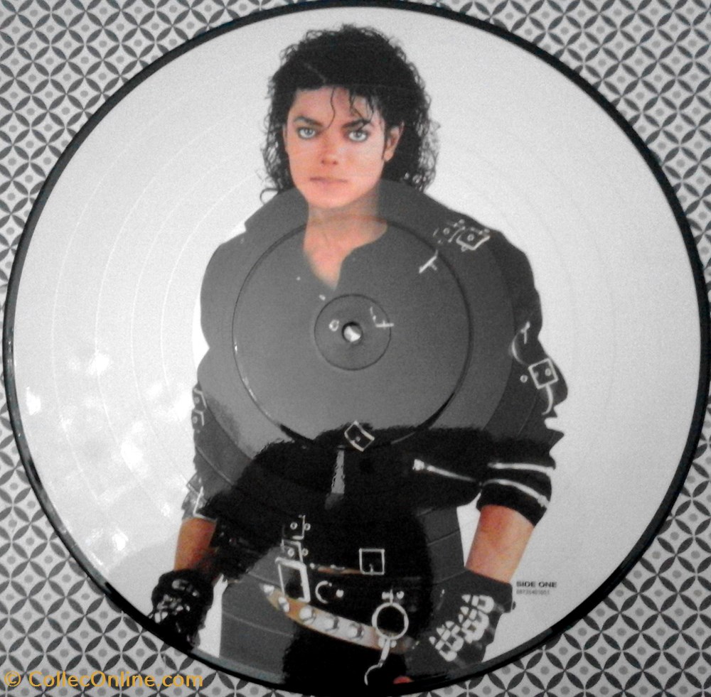 Picture Disc Michael jackson Bad musique instruments disques vinyles disque tours picture disc michael jackson bad