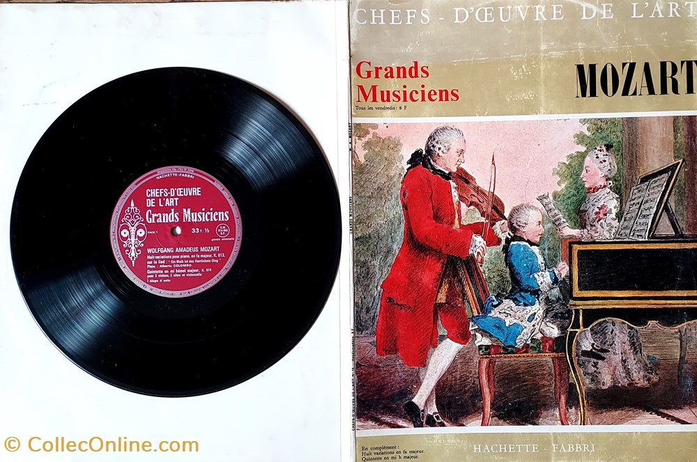 documents anciens chefs oeuvre de art mozart