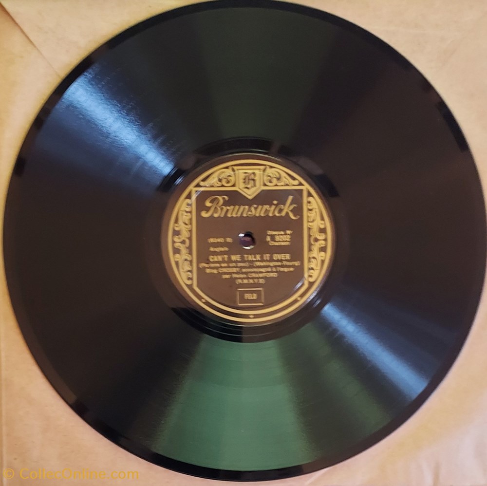 musique instruments disques vinyles tours disque brunswick a9202