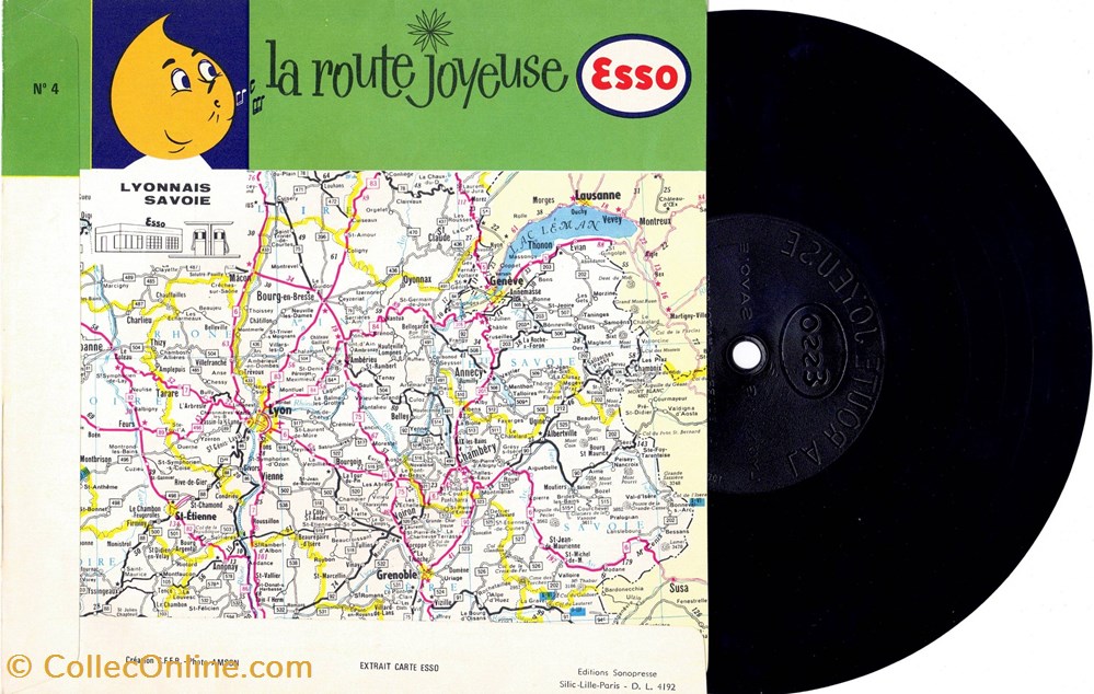 ESSO La route joyeuse 4 objets publicitaires esso la route joyeuse 4