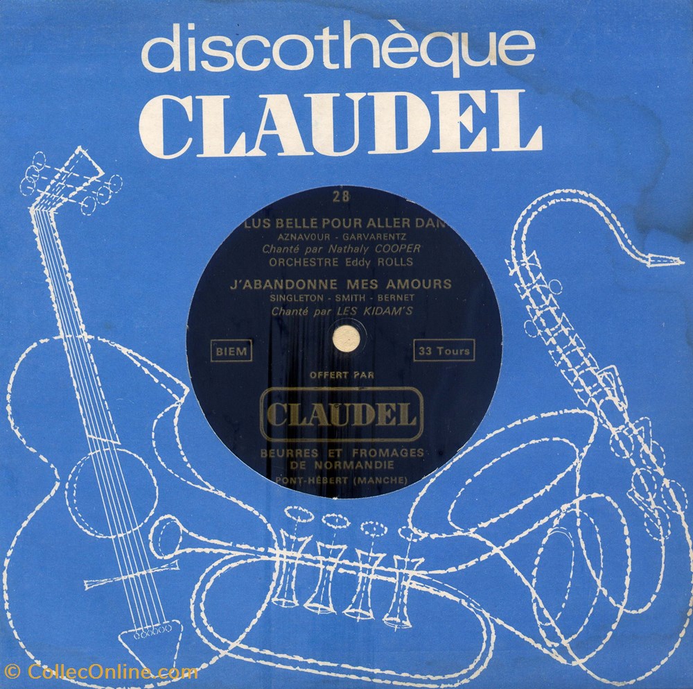 objets publicitaires claudel produits laitiers