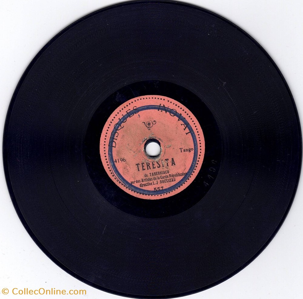 electro vintage disque inovat 557 15 cm 78tr mn