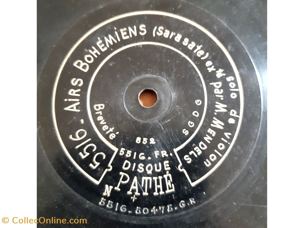 electro vintage disque 100tr min air bohemien 1916