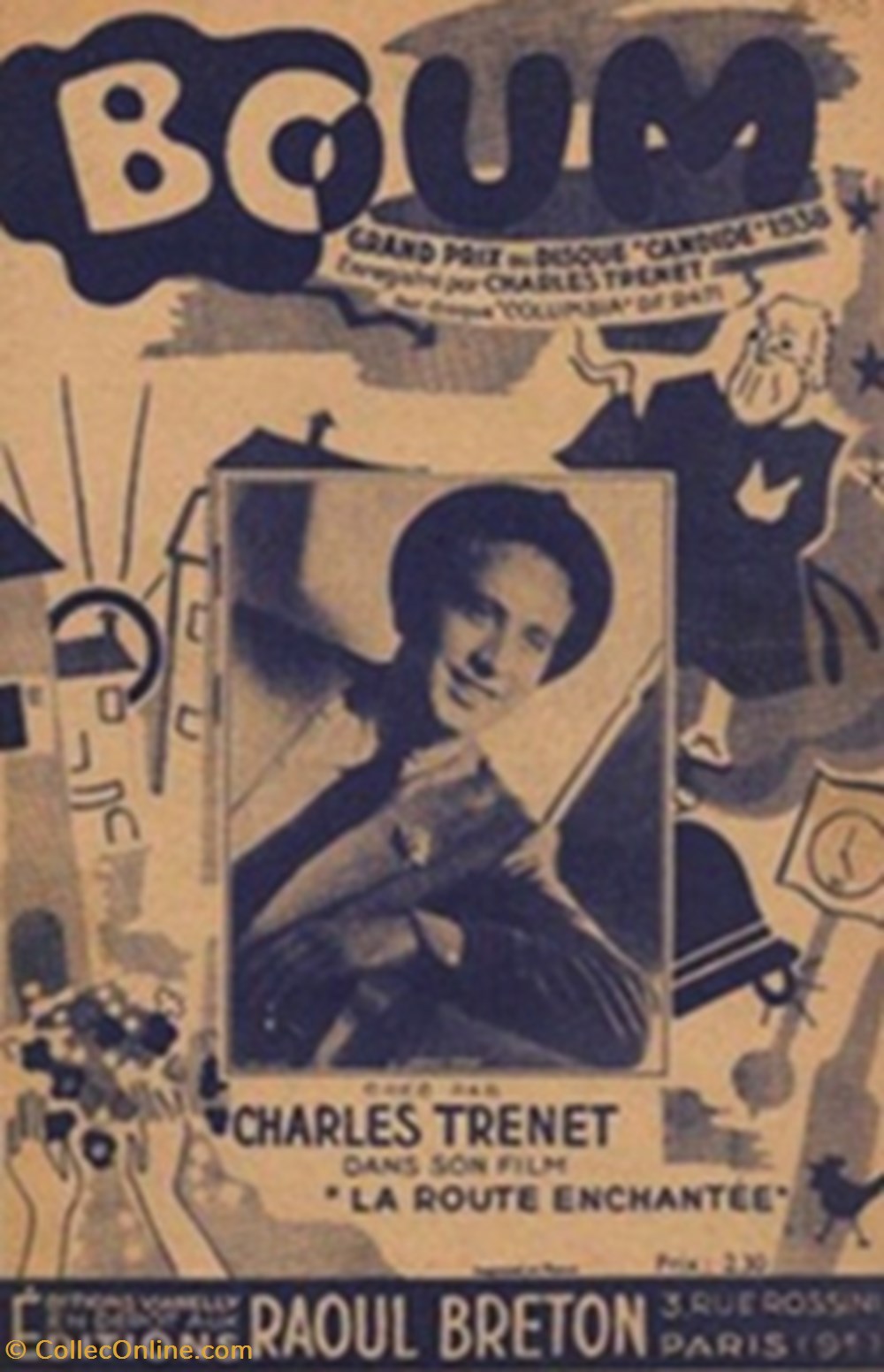 electro vintage charles trenet boom 1935