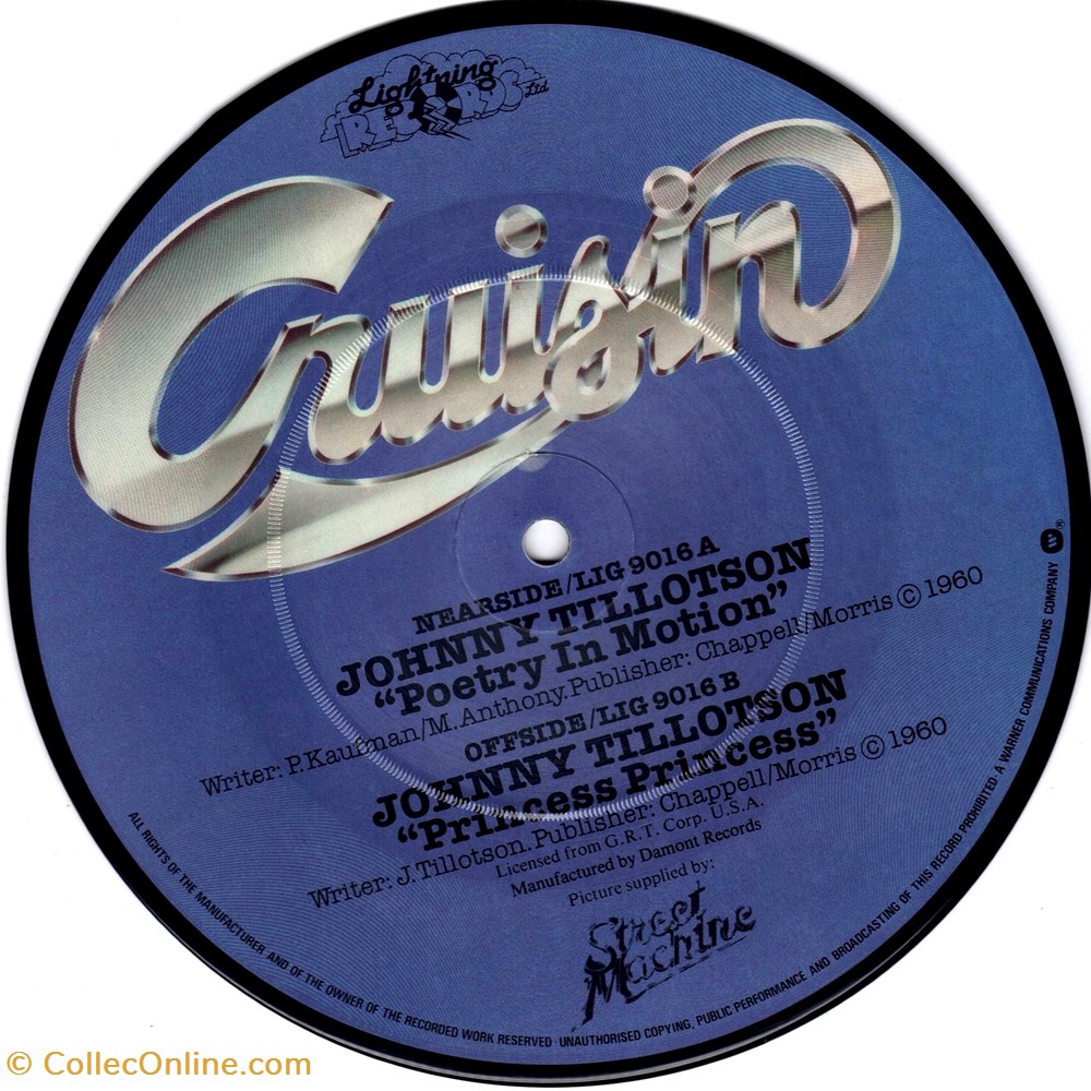 musique instruments disques vinyles disque tours street machine cruisin lig 9016