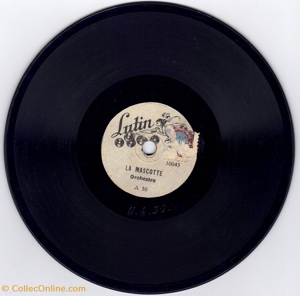 Disque Lutin 10043 15cm 78tr/mn electro vintage disque lutin 10043 15cm 78tr mn