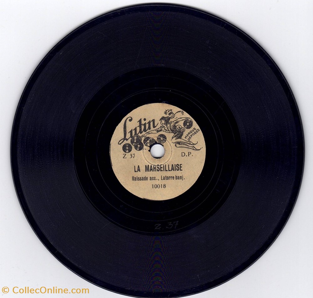 Disque Lutin 10018 15cm 78tr/mn electro vintage disque lutin 10018 15cm 78tr mn