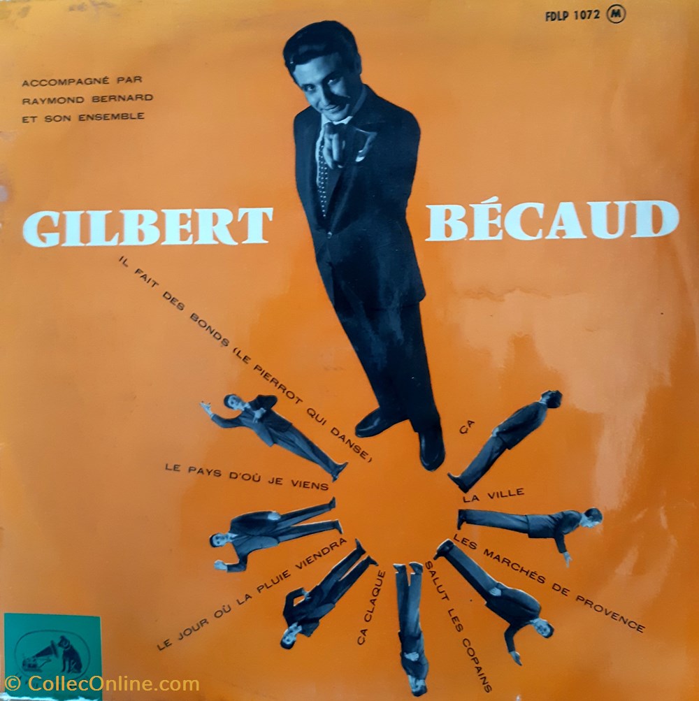 electro vintage gilbert becaud 1958