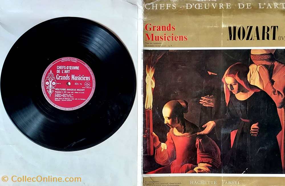 documents anciens chefs oeuvre de art mozart iv