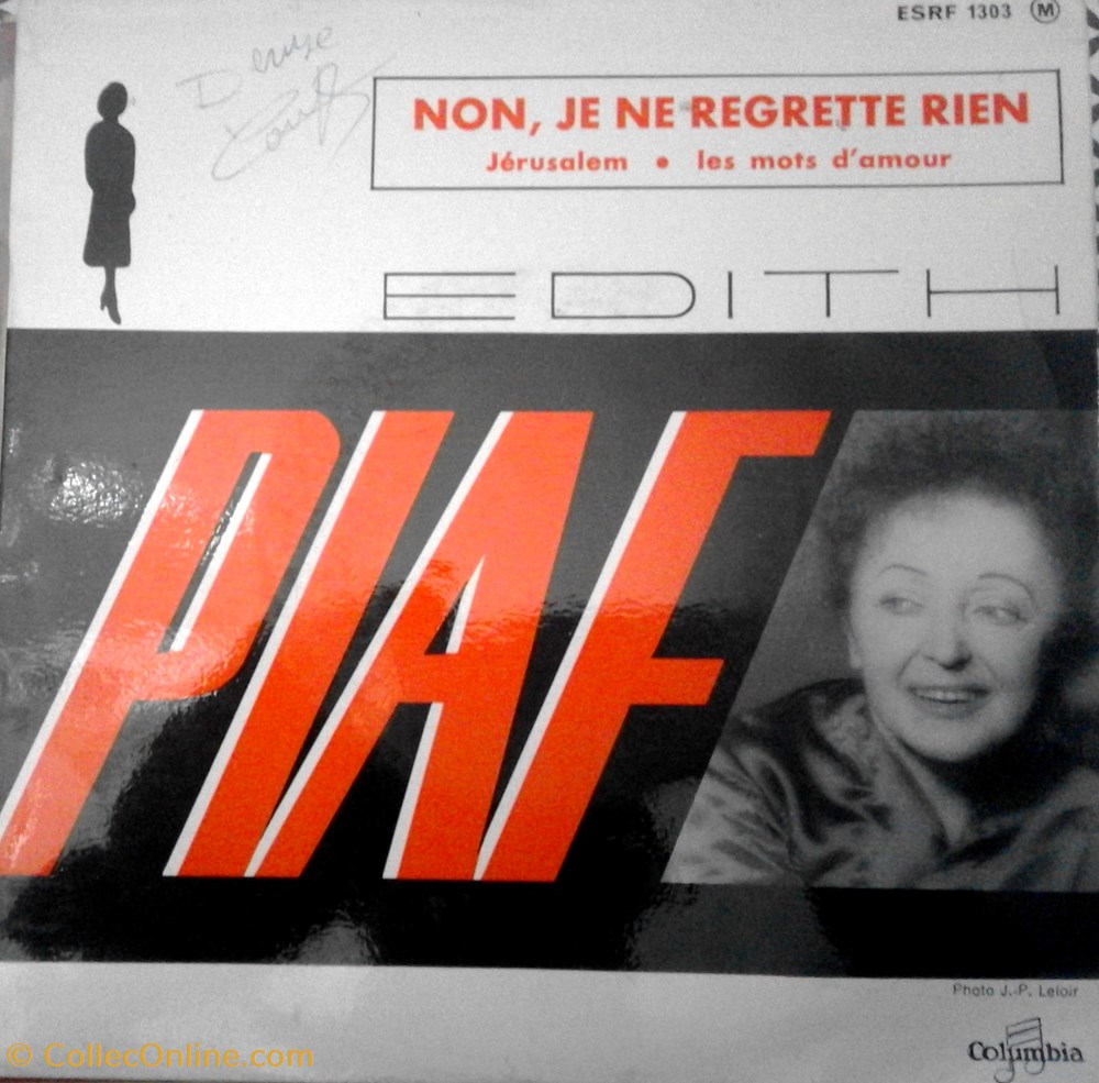 Piaf, non je ne regrette rien 1960 electro vintage piaf non je ne regrette rien 1960