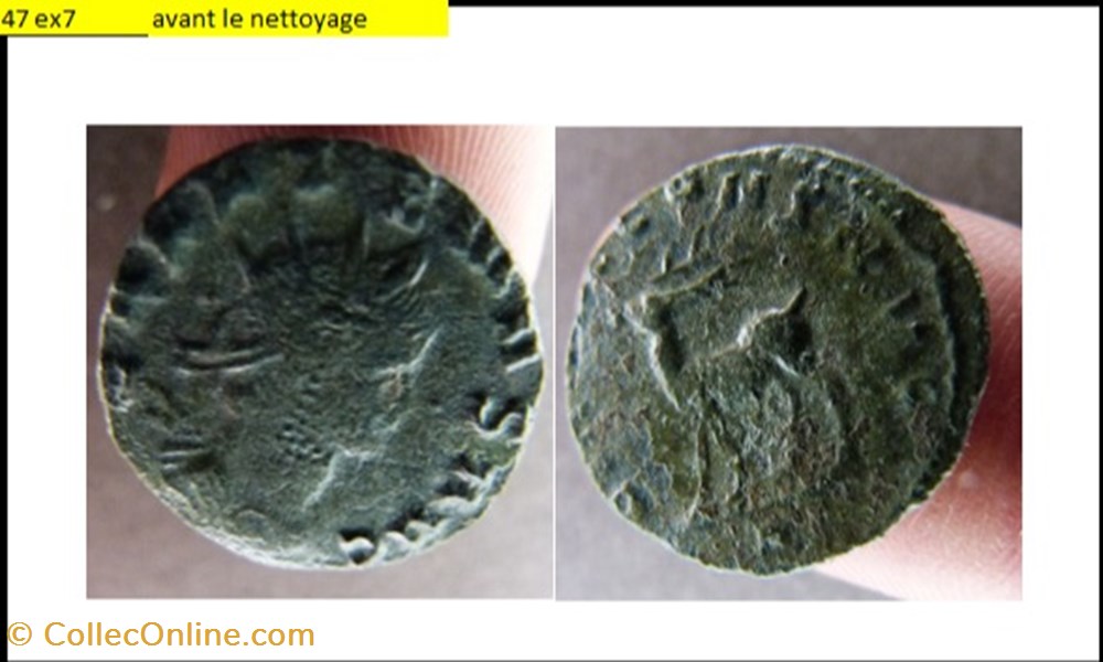 monnaies antiques romaines imperiales et republicaines rome gallien dianae cons avg cerf a gauche x en exergue gallienus avg