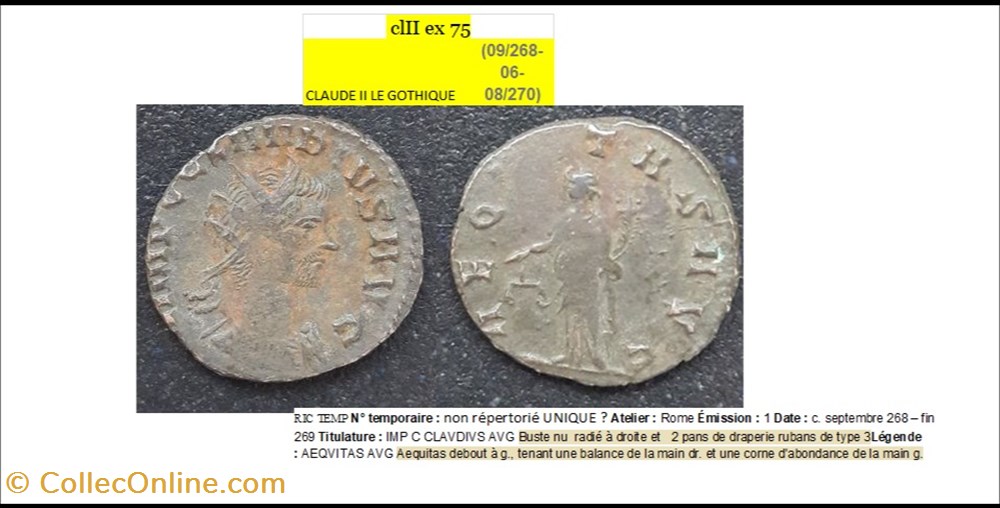 ROME CLAUDE II AEQVITAS AVG IMP C CLAVDIVS AVG monnaies antiques romaines imperiales et republicaines rome claude ii aeqvitas avg imp c clavdivs avg