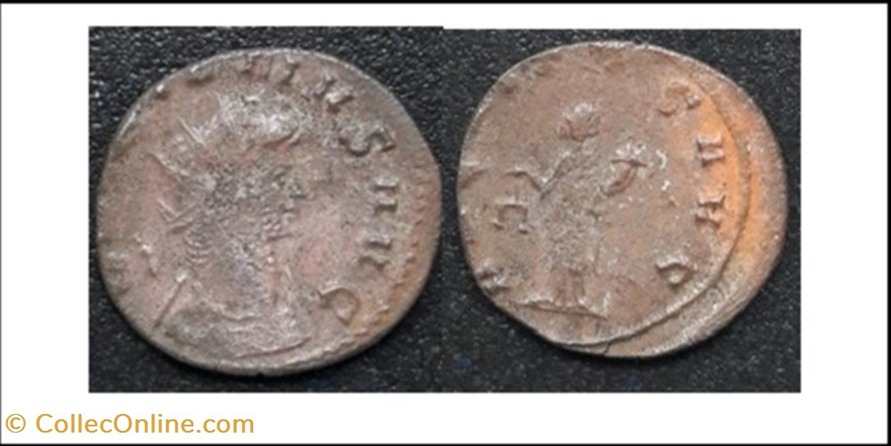monnaies antiques romaines imperiales et republicaines rome gallien aequitas avg gallienus avg
