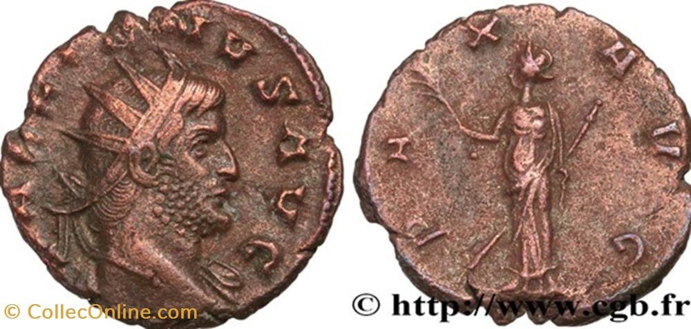 SISCIA GALLIEN PAX AVG GALLIENUS AVG monnaies antiques romaines imperiales et republicaines siscia gallien pax avg gallienus avg