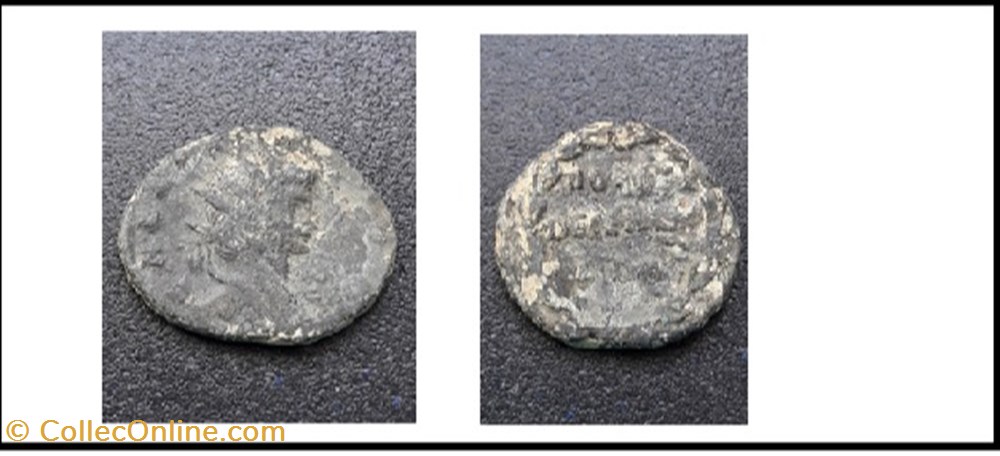 monnaies antiques romaines imperiales et republicaines rome gallien votis decenn alib gallienus avg