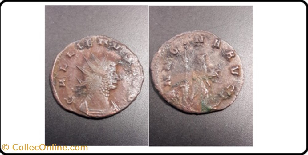 monnaies antiques romaines imperiales et republicaines rome gallien annona avg gallienvs avg