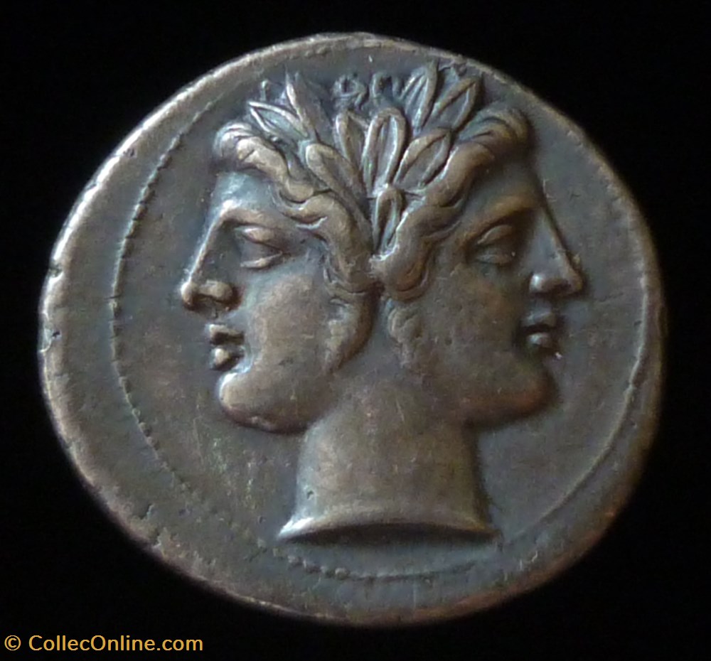 monnaies antiques av jc ap romaines republicaines imperiales quadrigatus