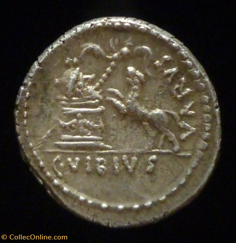 monnaies antiques av jc ap romaines republicaines imperiales vibia