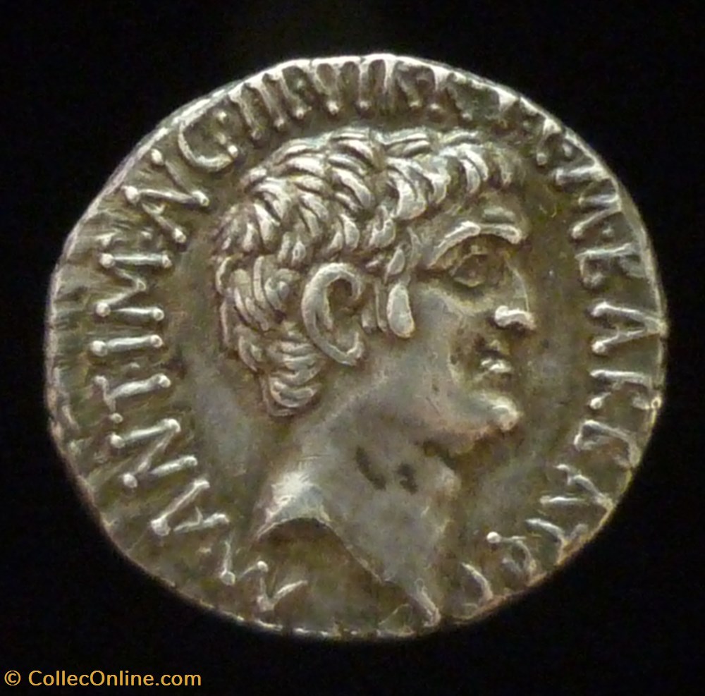monnaies antiques av jc ap romaines republicaines imperiales marc antoine