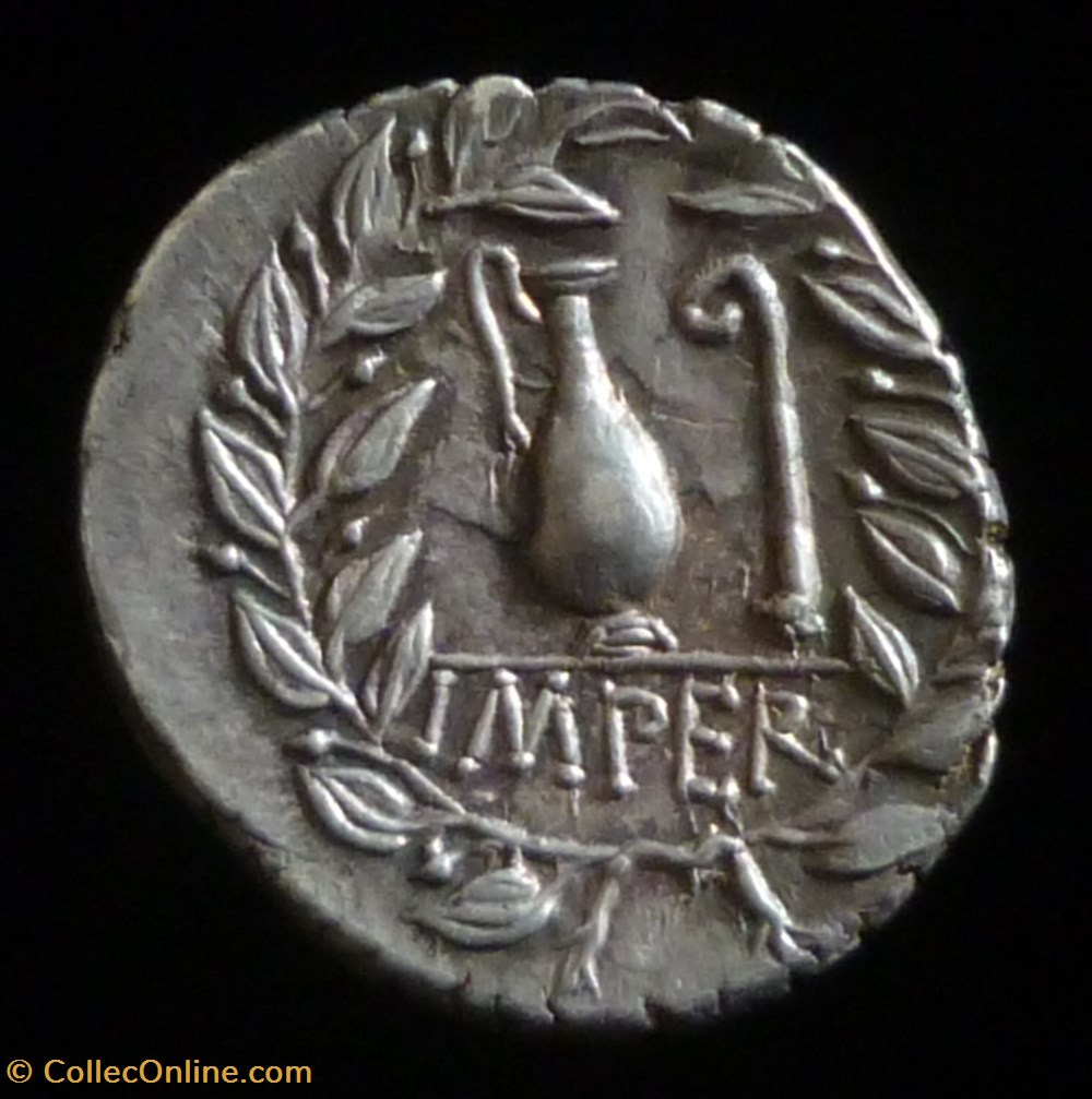 monnaies antiquite av jc ap romaines republicaines imperiales caecilia