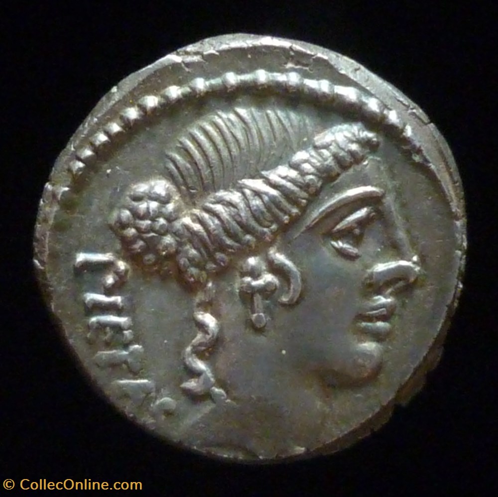 monnaies antiques av jc ap romaines republicaines imperiales postvmia