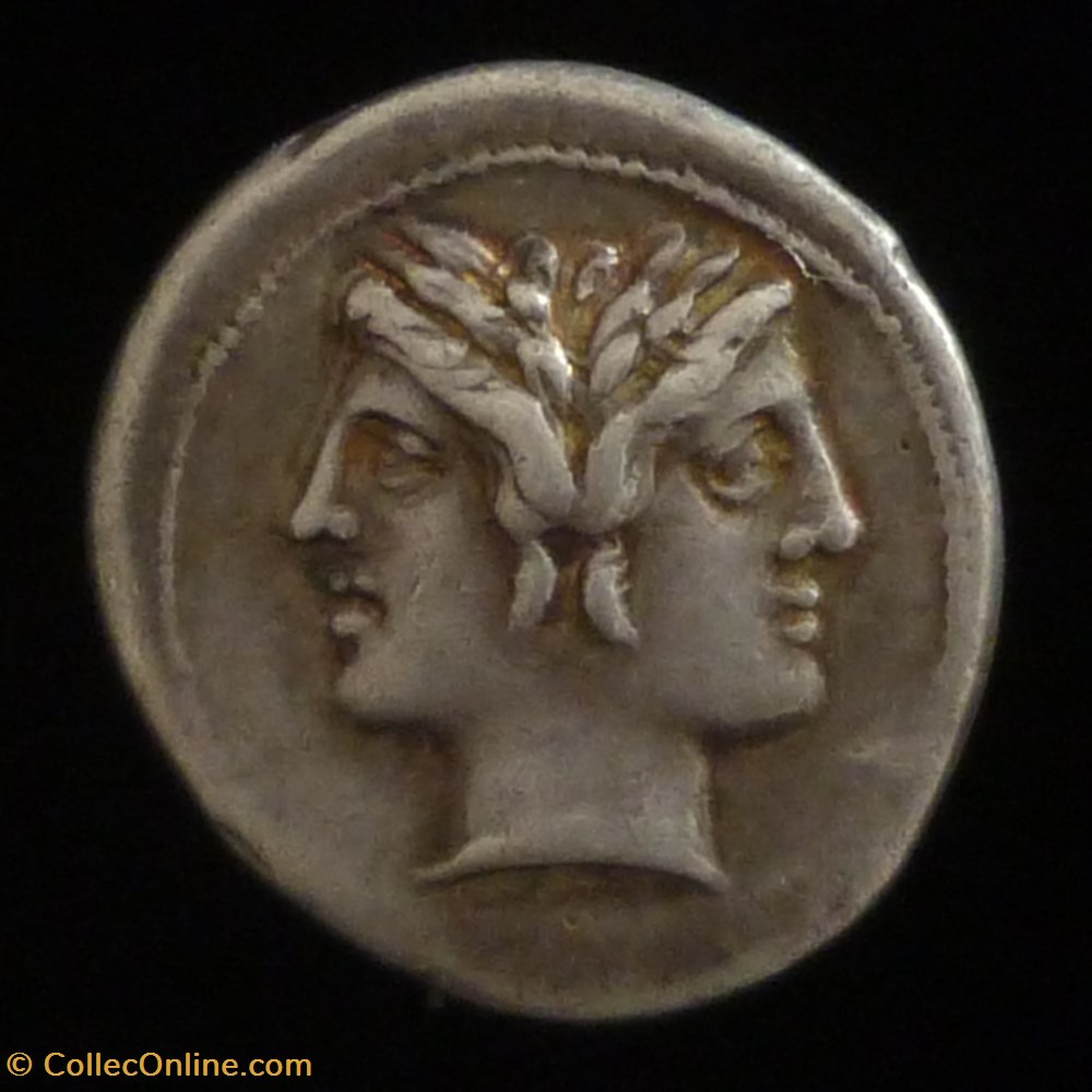 monnaies antiques av jc ap romaines republicaines imperiales demi quadrigatus drachme