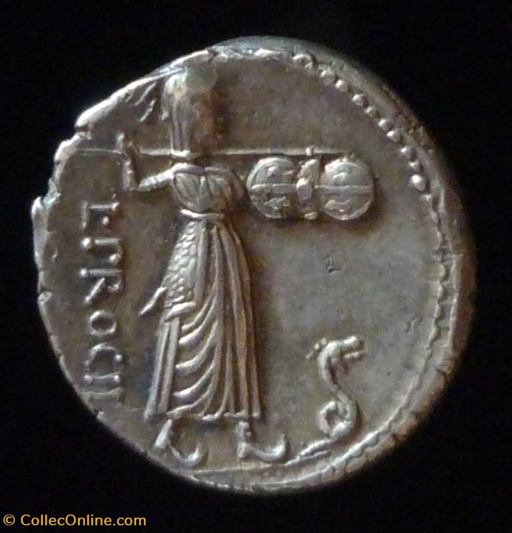 monnaies antiques av jc ap romaines republicaines imperiales procilia