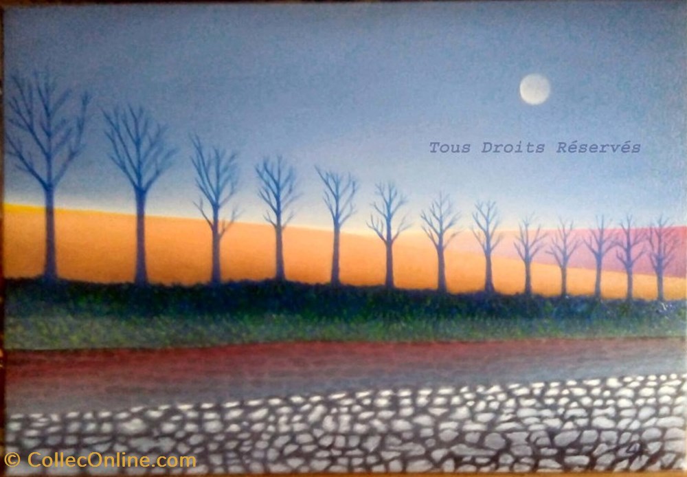 " Ce que disent les Arbres" "Souvenir" art antiquite ce que disent les arbres souvenir