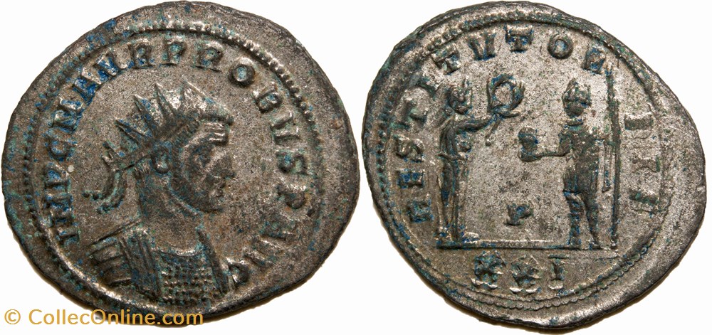 Probus RIC 735(VAR), Alfoldi 047. Unlisted - SOLD coins probus ric 735 var alfoldi 047 unlisted sold