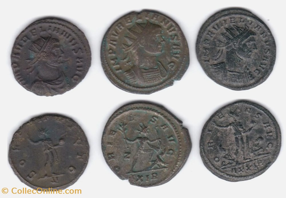 coins aurelian lot 2