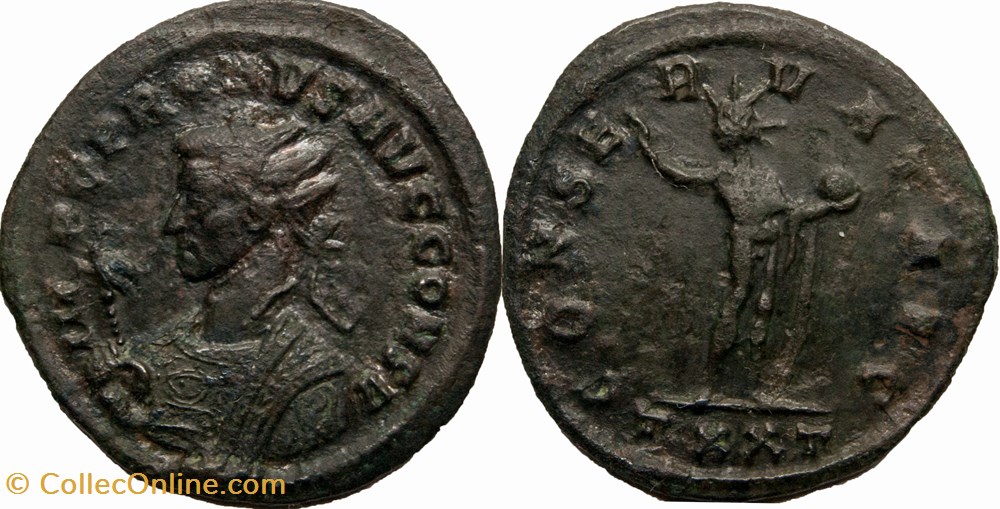 PROBUS RIC 352,TICINUM coins probus ric 352 ticinum