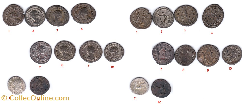 coins aurelian lot 4